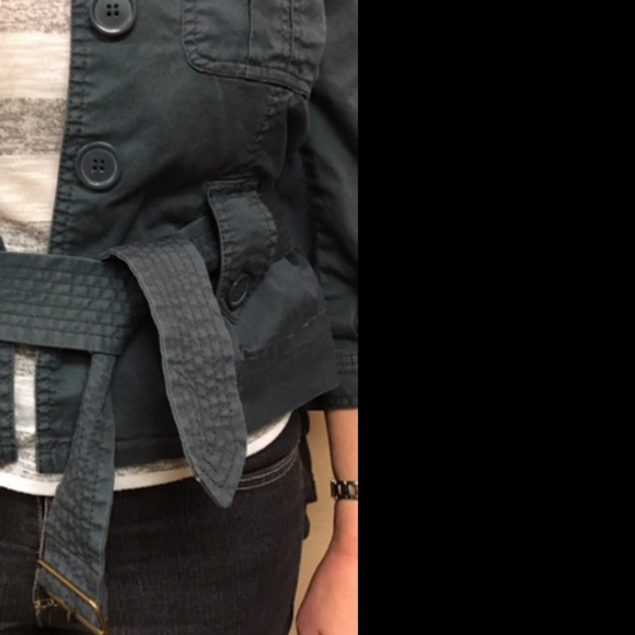 Marc by Marc Jacobs Crop, Belted Jacket - Picture 2 of 7